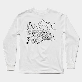 Handmade Painting Long Sleeve T-Shirt